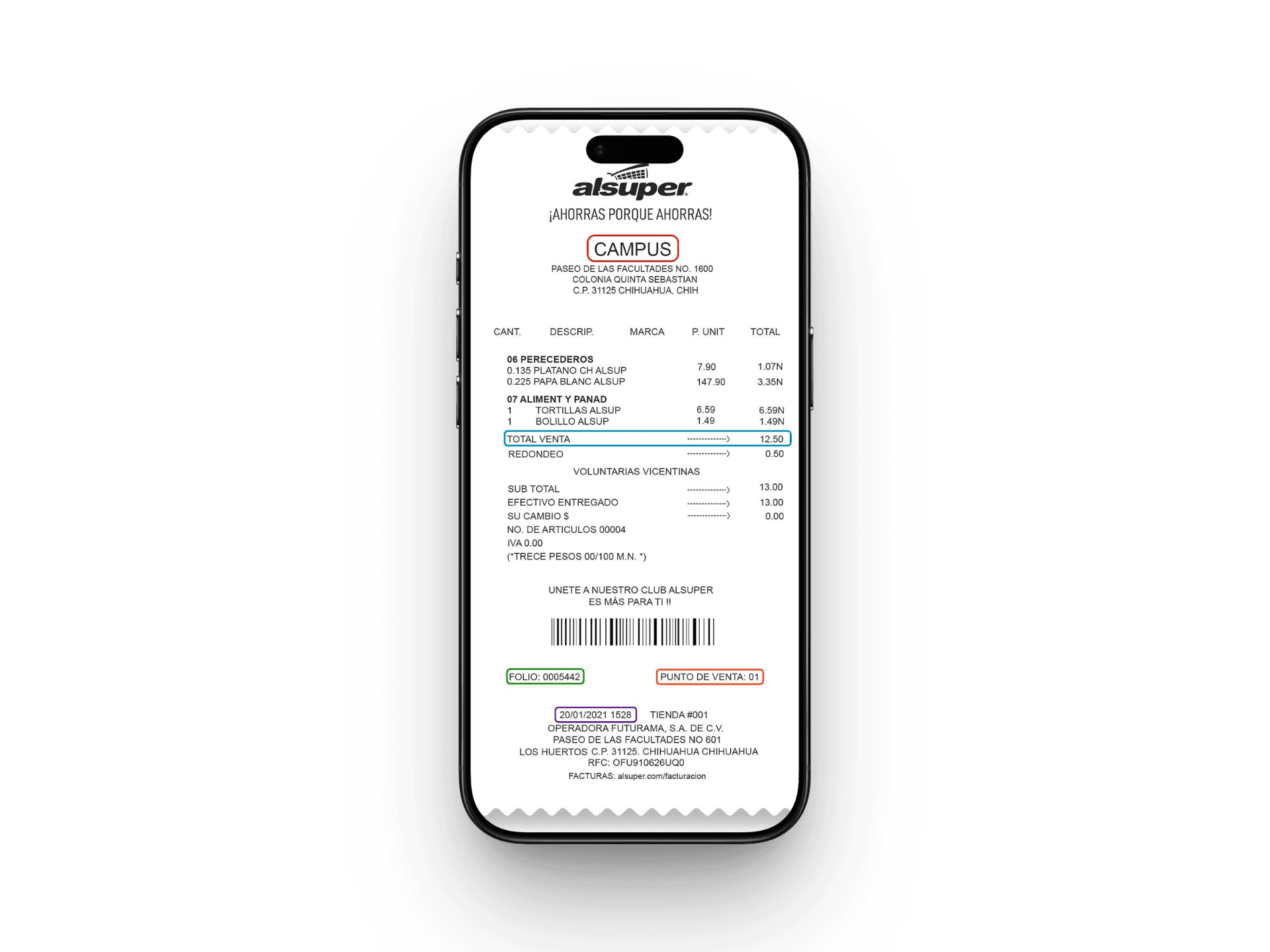 Facturin App - Facturación electrónica automática desde foto de ticket CFDI México